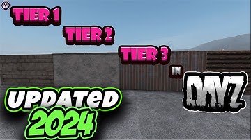 How to Build Tier 1 through 3 Base Structures in DayZ! (BBP - Base Building Plus)