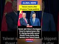 Taiwan Blasts China After Xi Warning To Trump | Tensions Rising | A N REPORT
