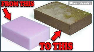 How to build an awesome display base for your scale model  tutorial