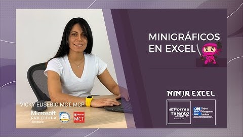 ¿Cómo crear minigráficos en Excel?