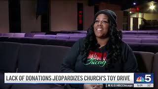 Chicago pastor pleads for help for holiday toy drive