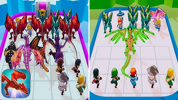 Merge Battle 3D: Dragon Fight - Gameplay Walkthrough Part 5 (Android, iOS)