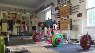 Tyler Bear Maizels 297lb (135kg) Z Cl Complex @ MTHall 7-3-17