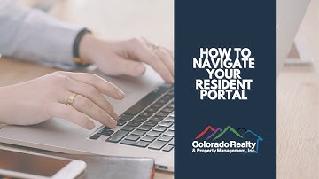Resident Portal Navigation Video