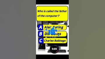 Who is called the father of the computer? #quiz #usa #funny #trivia #education #facts #brainwash