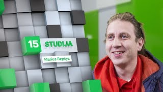 15min studijoje – aktorius Marius Repšys