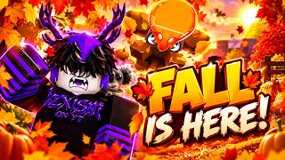 FALL IS HERE IN BUBBLEGUM SIMULATOR INFINITY!