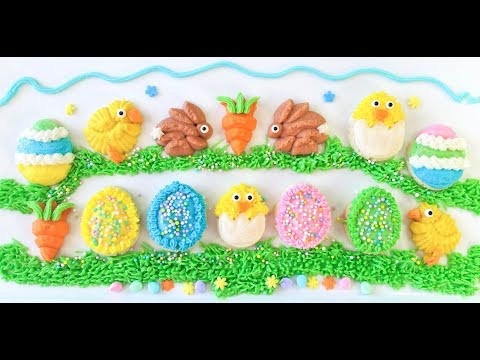 Chicks & Eggs, Bunnies & Carrots- Easter Spritz Cookies