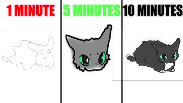 Maxwell Cat But I Draw It in 1 minute!