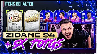 OMG!! 94 ZIDANE ICON + 5 TOTGS im PACK 😱🤑 FIFA 22: Best Of Pack Opening ESKALIERT 🔥