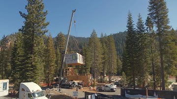 Installation of a Custom Home by Plant Prefab