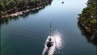 NavigAndy with me ..is a lot of fun @crorec Croatia Cruising 2023