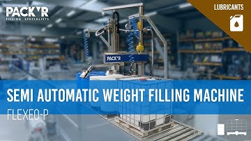 SEMI AUTOMATIC DRUM FILLING MACHINE | LUBRICANT OIL | FLEXEO P