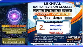 Computer  Memory  | कंप्यूटर मेमोरी (Primary &amp; Secondary Memory Explained)