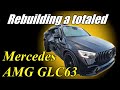 Mercedes amg glc63 body rebuilding  