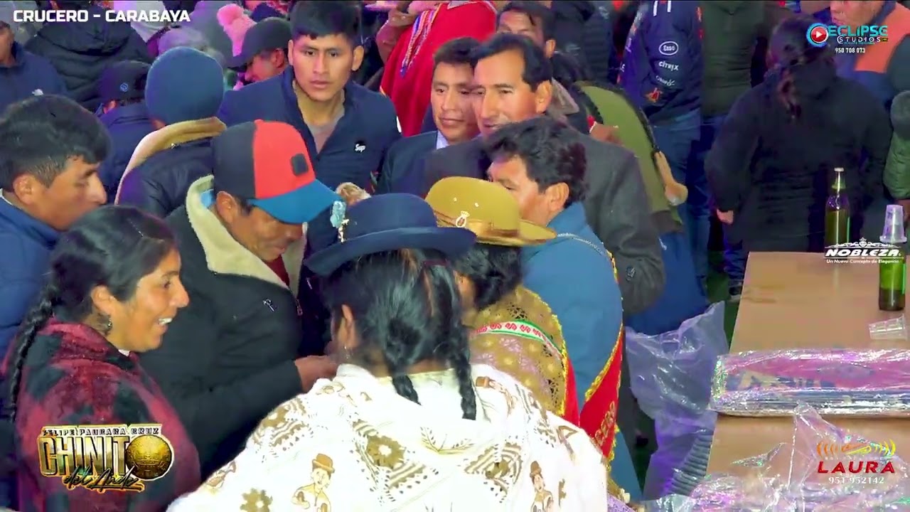 CHINITO DEL ANDE EN VIVO 2023 - EN CRUCERO - CARABAYA