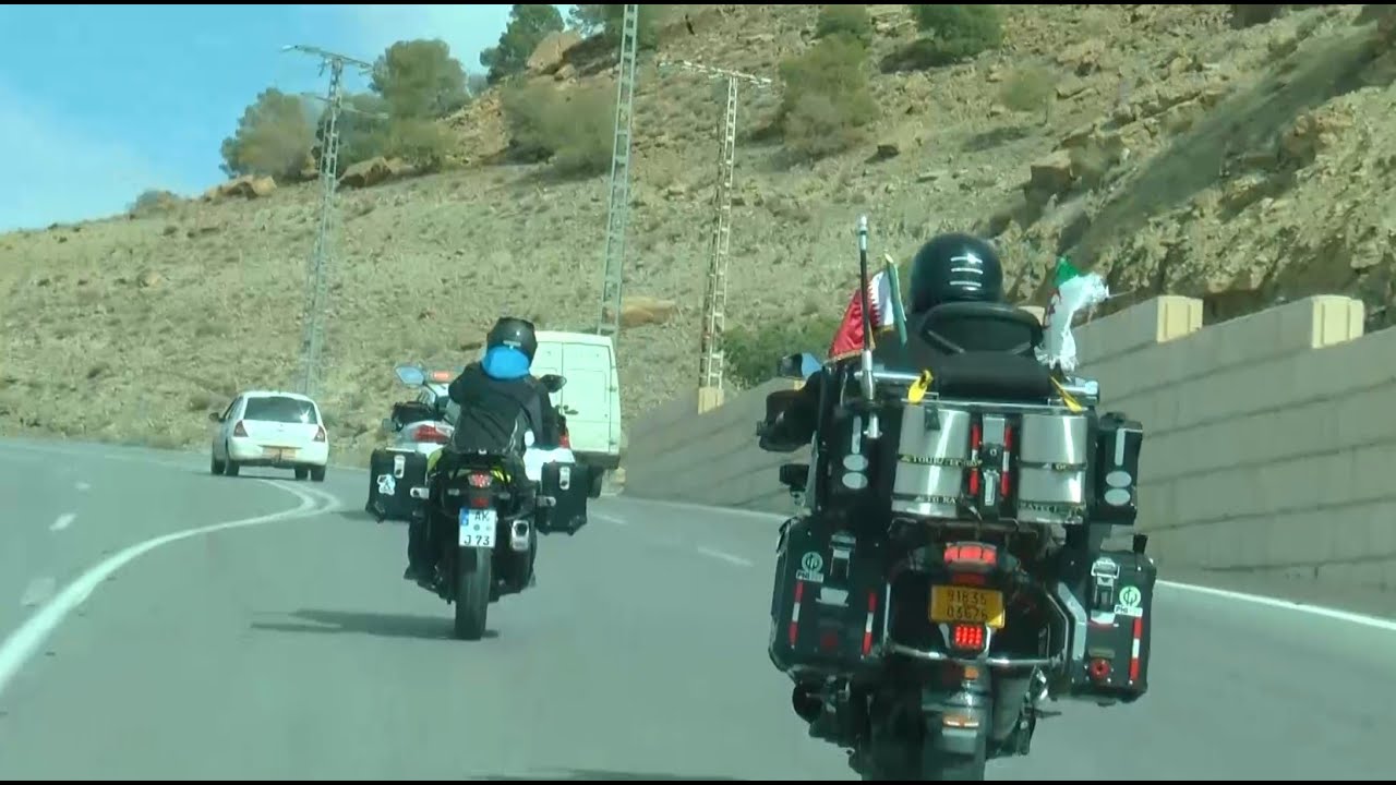 الرحالة القطري خالد الجابر يحل بمدينة برج بوعريريج