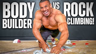 Bodybuilder vs Rock Climbing ft Magnus Midtbø