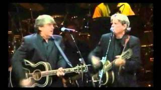 Video thumbnail of "wake up little susie (everly brothers 2004 live!)"