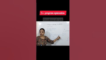 C++ Program to calculate circumference of a circle #shorts #youtubeshorts #viral