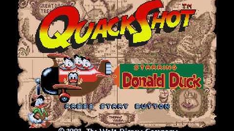 [Mega Drive] QuackShot Starring Donald Duck Intro