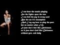 Rihanna -  I Just Don't Feel Like Christmas Without You / with lyrics on screen