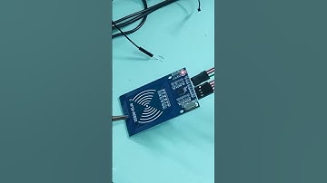 #shorts RASPBERRY PI 4 RFID TESTING BY CAT COLLEGE ENGINEERING STUDENT