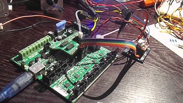 Extra Stepper Motor for diamond hotend on Rambo for Rostock Max v2