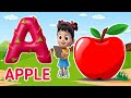 Phonics Song 2 with TWO Words in 3D - A For Airplane - ABC Alphabet Songs with Sounds for Children