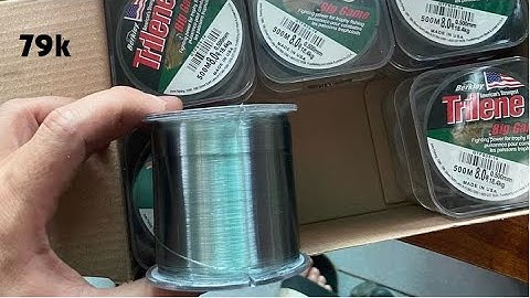 | 79k | Cước TRILENE BIG GAME 500M Màu Xám Khói  [ Made in USA ] - Tải Cá Cao - Chống Xoắn Tốt