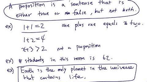 [Discrete Mathematics] Section 1.2. Propositions