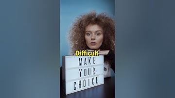 Do you have difficulty in decision making ? The solution is... #psychology #psychologyhub #shorts