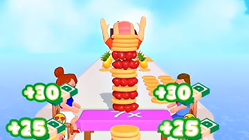 PANCAKE RUN 🥞🍌- Gameplay Walkthrough Android, iOS Mobile Game #34