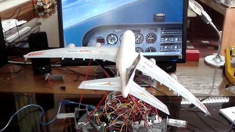 FSX test with mini 6DOF motion platform