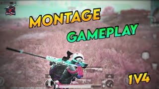 Bgmi 1V4 Squad Wipes Montage Battlegrounds Mobile India Gameplay Montage