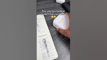 Take notes with this Inkless printer 😱🙌 #study #studyvlog #studywithme #studytips #studying #fyp