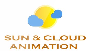 Css Animation tutorial | css examples | Sun and cloud animation | Cool css effects