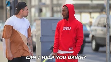 Aggressively Staring at People in the Hood GONE WRONG! (MUST WATCH) Part 2