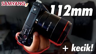 Lens kecik tapi zoom 112mm dan f1.8! (SAMYANG AF 75mm f1.8)