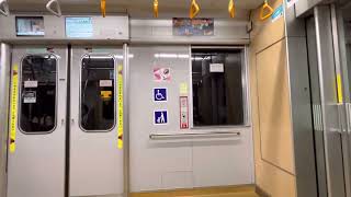 東京メトロ10000系10105F編成 各停 走行音(月島〜新富町)