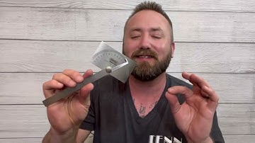 How to Use a Steel Protractor: Precision Measurement with Depth Gauge