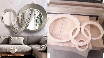 Beautiful Mirror Frame Design | Amazing Woodworking Ideas