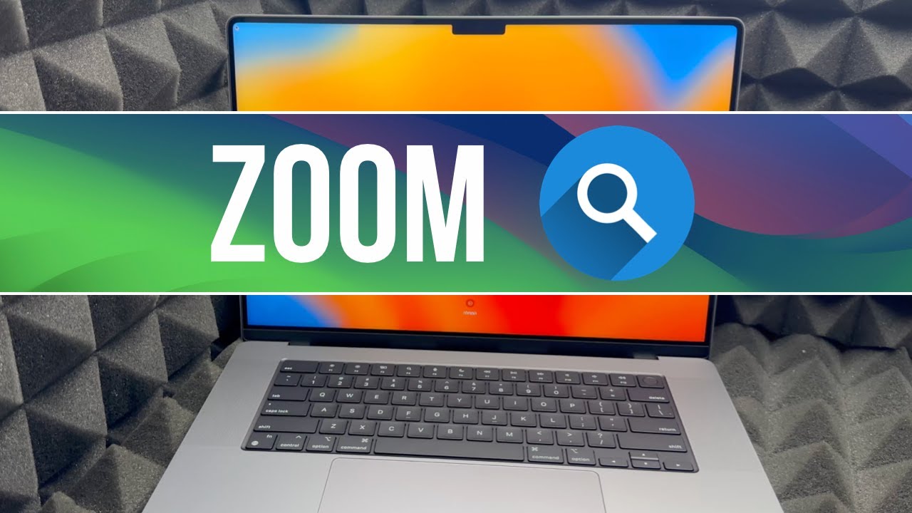 How do I get Zoom on my MacBook Pro YouTube