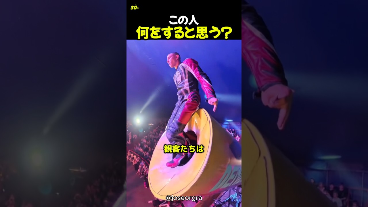観客が息をのんだサーカスショー