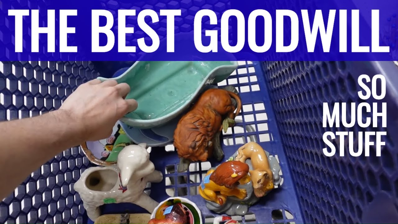 I got LUCKY at Goodwill Today... Thrift with Me for Resale! - YouTube
