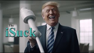 I asked AI to make a Donald Trump Vacuum Cleaner Commercial Resimi