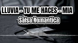LLUVIA - TU ME HACES FALTA - MIA - EDDIE SANTIAGO | Salsa Romantica | Job CEO
