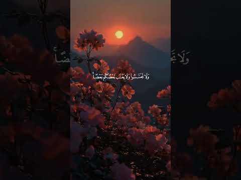 ياأيها الذين آمنوا اجتنبوا كثيرا من الظن قران قران كريم تلاوة خاشعة سعد الغامدي Quran