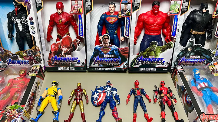 AVENGERS TOYS/action figures/unboxing/cheap price/spiderman,ironman,hulk/toys#12