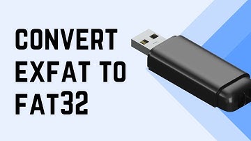 The Secret to Converting from exFat to Fat32 || Converting from exFat to Fat32